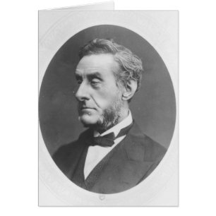 Cartão Retrato de Anthony Ashley Cooper