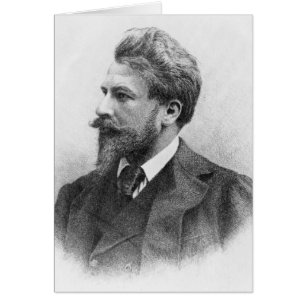 Cartão Retrato de Arthur Schnitzler