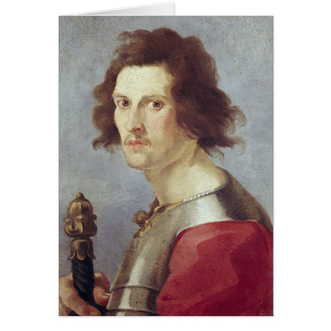 Cartão Retrato de auto (Frente)