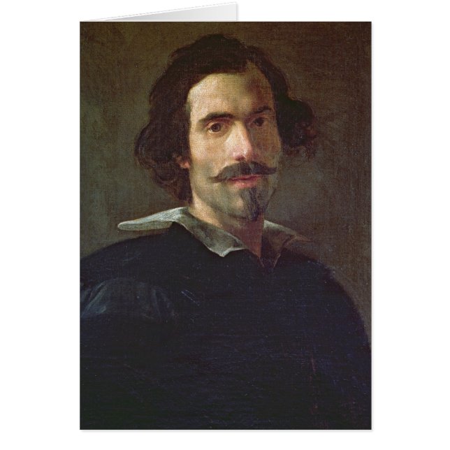 Cartão Retrato de auto (Frente)