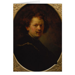Cartão Retrato de auto, 1633