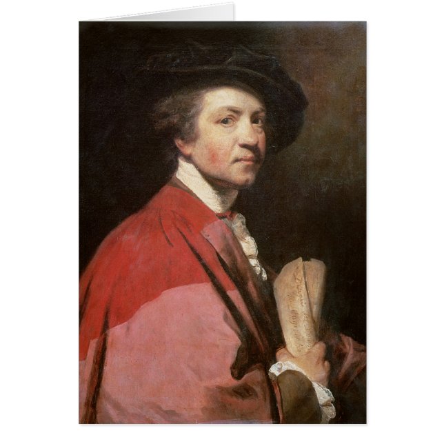 Cartão Retrato de auto, 1775 (Frente)