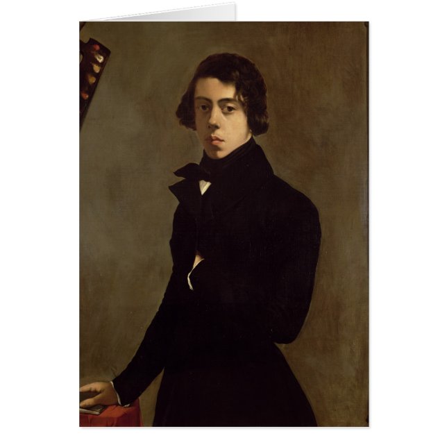 Cartão Retrato de auto, 1835 (Frente)