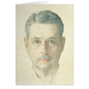 Cartão Retrato de auto, 1921