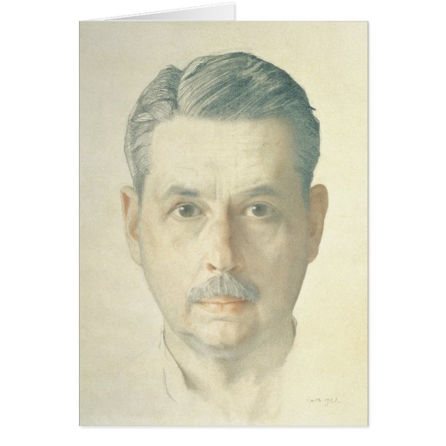 Cartão Retrato de auto, 1921 (Frente)