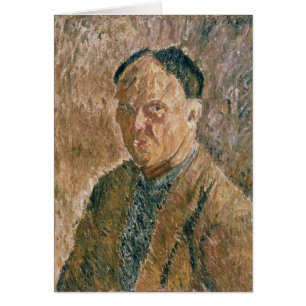 Cartão Retrato de auto, 1923