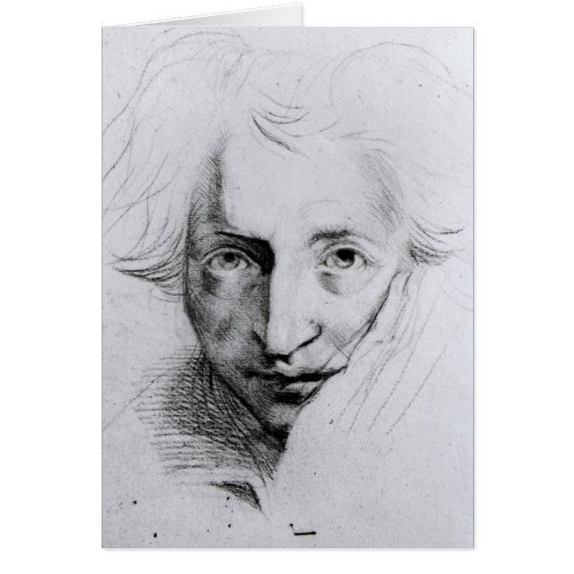 Cartão Retrato de auto 5 (Frente)