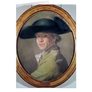 Cartão Retrato de auto, c.1780