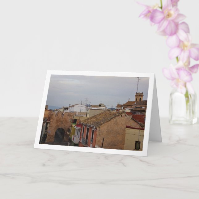 Cartão Retrato de Benisanó, Espanha de Valência, Espanhol (Orquídea)