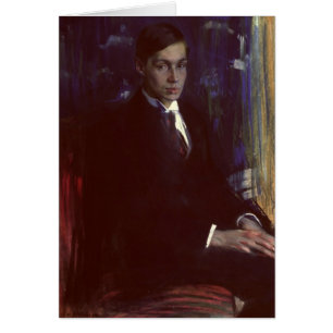 Cartão Retrato de Boris Pasternak