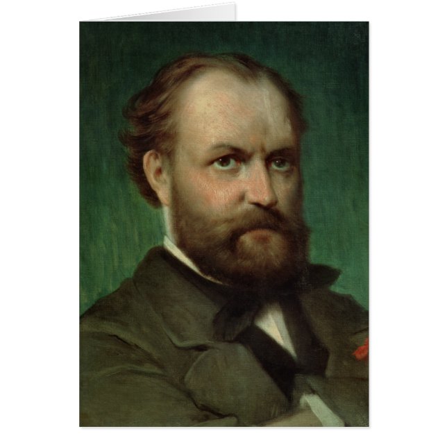 Cartão Retrato de Charles Gounod (Frente)