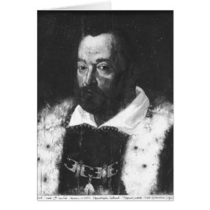 Cartão Retrato de Cristóvão Colombo