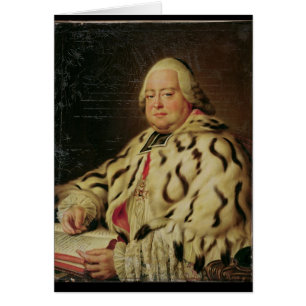 Cartão Retrato de Francois-Camilo de Lorena c.1769