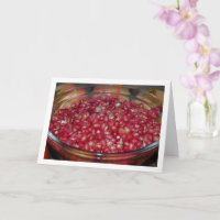 Retrato de Fruta Romã em Tigela