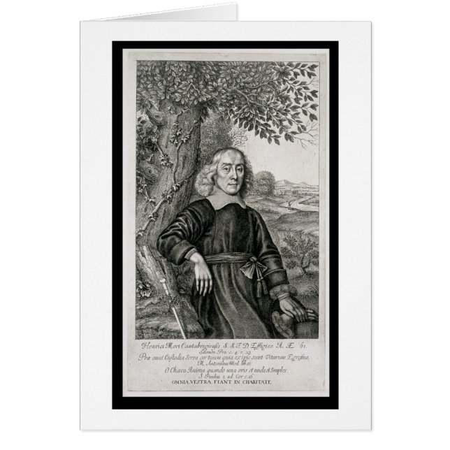 Cartão Retrato de Henry mais (1614-87) frontispiece a h (Frente)