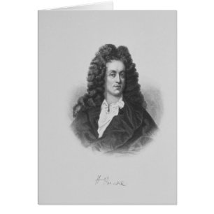 Cartão Retrato de Henry Purcell