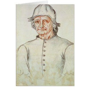 Cartão Retrato de Hieronymus Bosch
