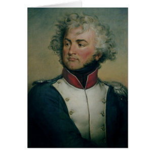 Cartão Retrato de Jean Baptiste Kleber 2