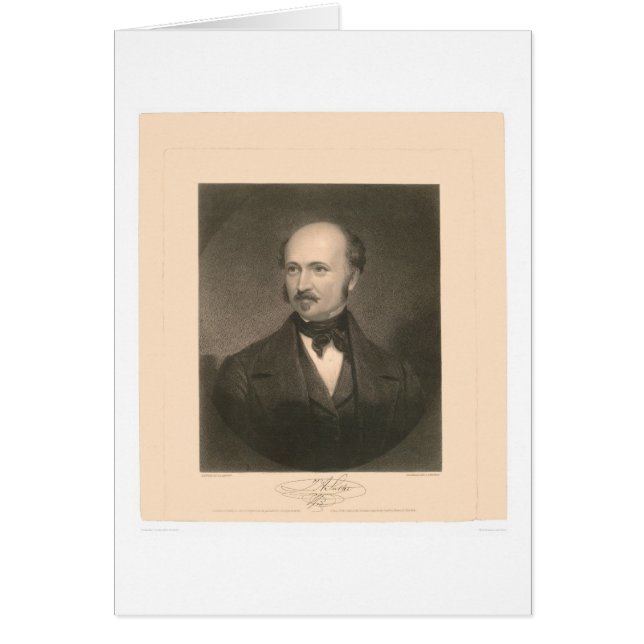 Cartão Retrato de John Sutter (1679A) - restaurado (Frente)