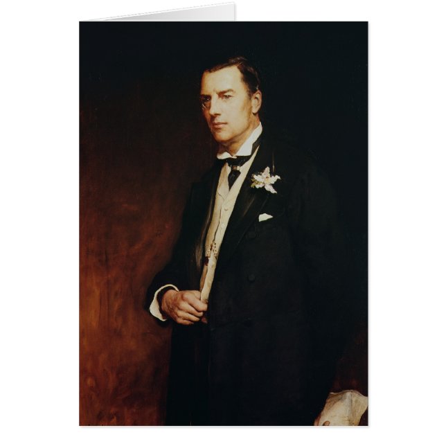 Cartão Retrato de Joseph Chamberlain, 1886 (Frente)