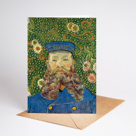 Cartão Retrato de Joseph Roulin | Vincent van Gogh