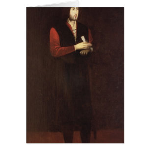 Cartão Retrato de Juan II de Portugal