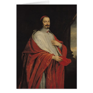 Cartão Retrato de Jules Mazarin