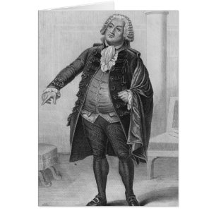 Cartão Retrato de Mirabeau