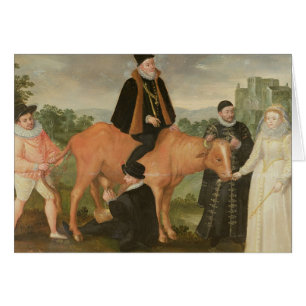 Cartão Retrato de Philip II, duque de Alencon