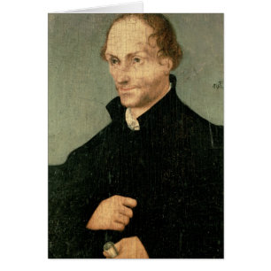 Cartão Retrato de Philipp Melanchthon, 1532