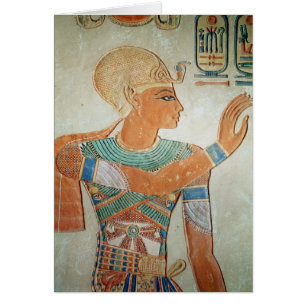 Cartão Retrato de Ramesses III de