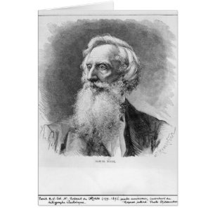 Cartão Retrato de Samuel Morse