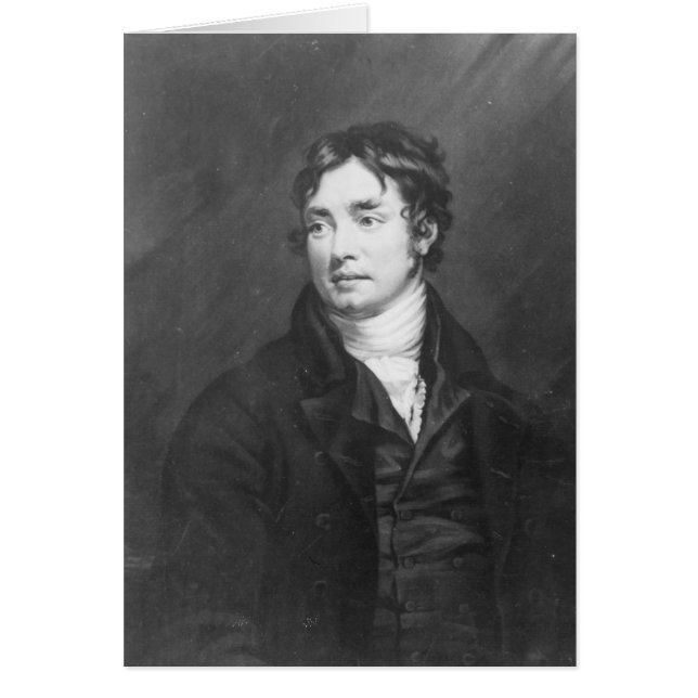 Cartão Retrato de Samuel Taylor Coleridge (Frente)