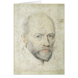 Cartão Retrato de St. Vincent de Paul
