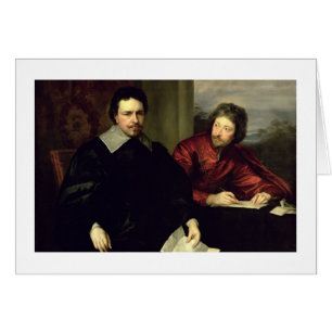 Cartão Retrato de Thomas Wentworth, conde de Strafford (1