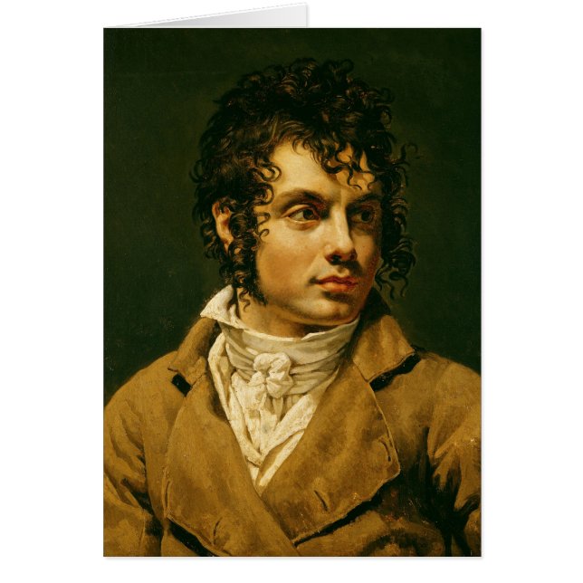 Cartão Retrato de um homem 2 (Frente)