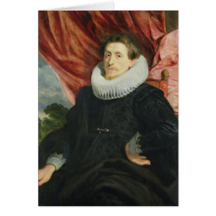 Cartão Retrato de um homem, c.1619