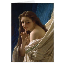 Retrato de uma Jovem por Pierre Auguste Cot