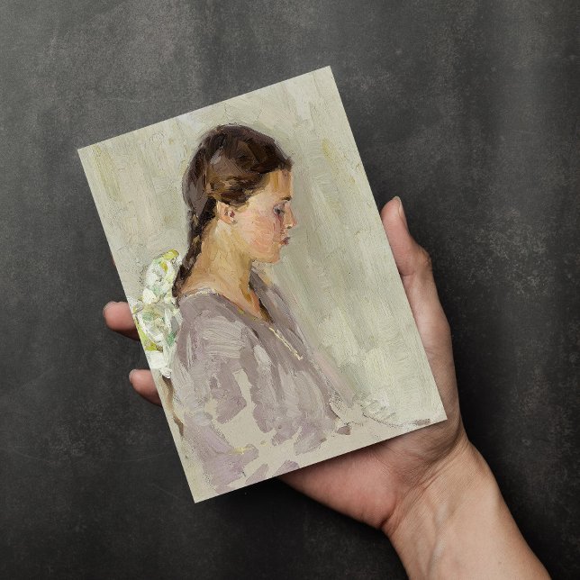 Cartão Retrato de Vivian | William Herbert Dunton (Criador carregado)