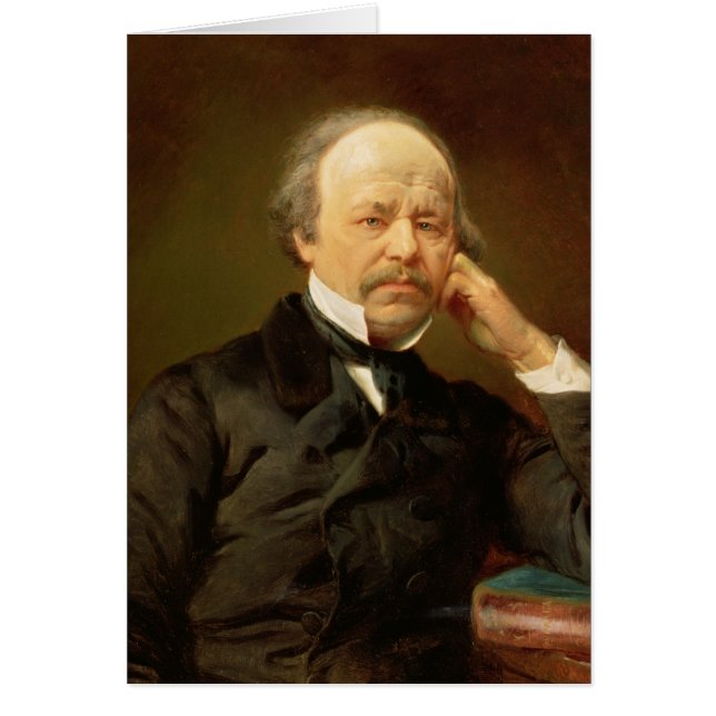 Cartão Retrato do compositor (Frente)