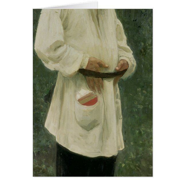 Cartão Retrato do lev Tolstoy 1901 (Frente)