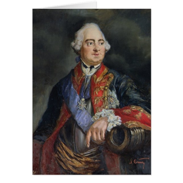 Cartão Retrato do matemático Leonhard Euler (Frente)
