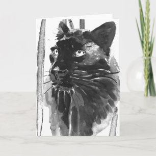 Cartão Retrato do Panther