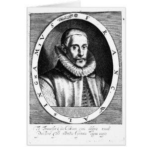 Cartão Retrato do senhor Francis Walsingham