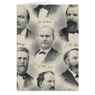 Cartão Retratos litográficos Yolo Co