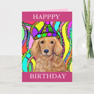 Cartão Retriever Dourado