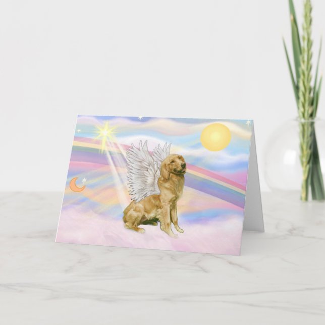 Cartão Retriever Dourado (Frente)