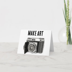 Cartão Retro 35 mm Câmera de Filme Desenho Fotográfico