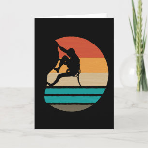 Cartão Retro de Escala de Pedra