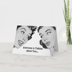 Cartão Retro diga o aniversário